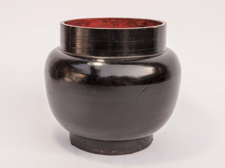 Vintage Wooden Beer Pot from Bhutan, Mid20th Century at 1stDibs