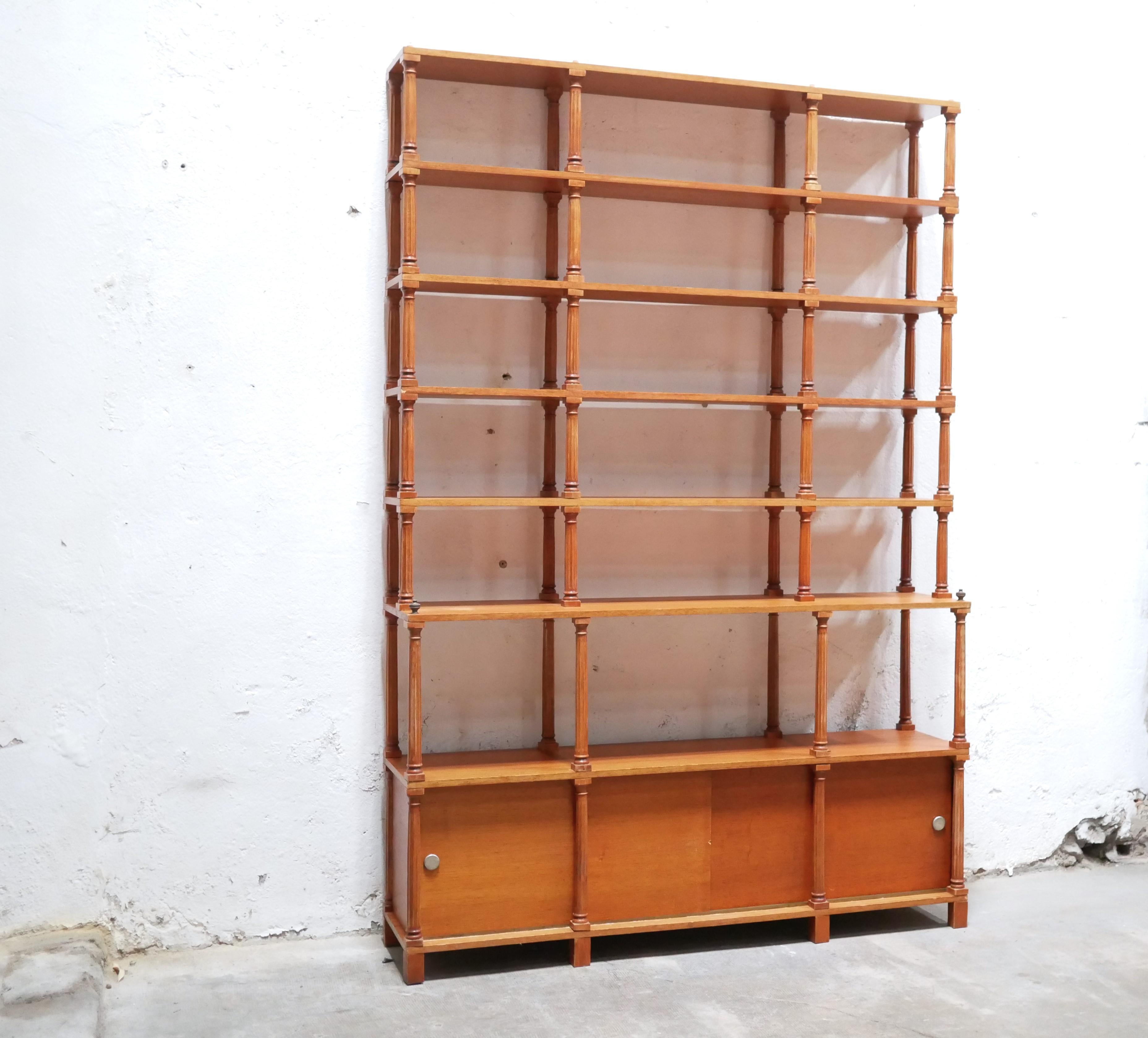 Vintage-Bücherregal aus Holz (Französisch)