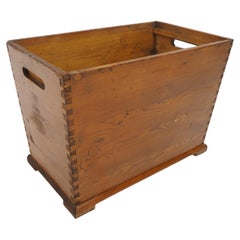 Vintage Wooden Box, 1950s