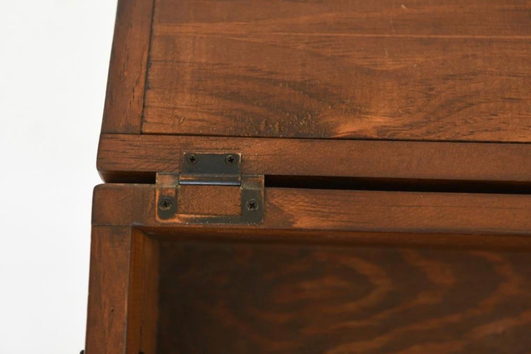 wood box stand