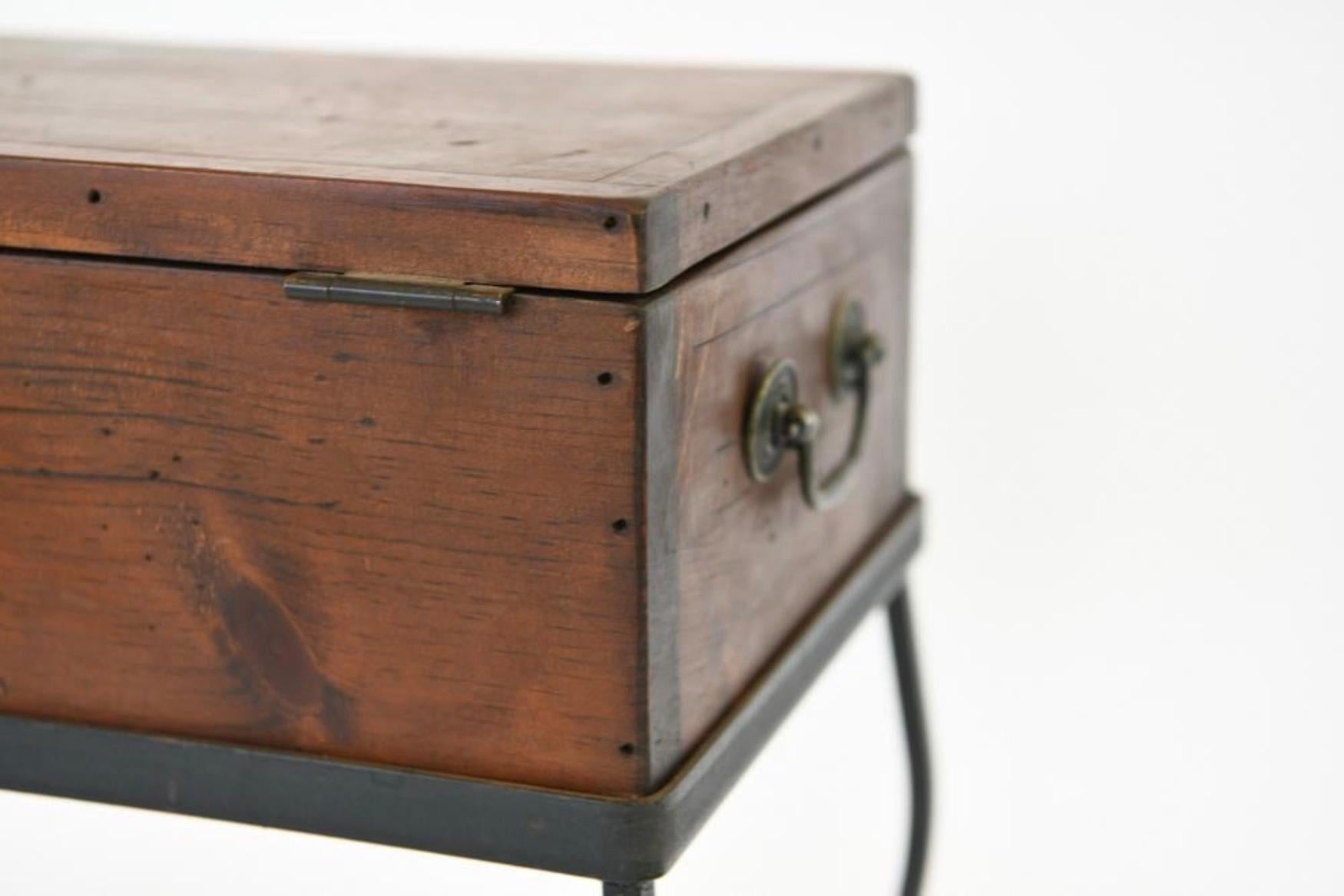 wooden box to stand on
