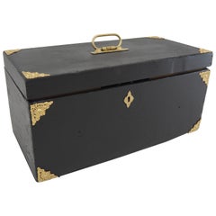 Boîte et valise en bois vintage, années 1960