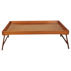 Vintage Wooden Breakfast Tray, 1970s