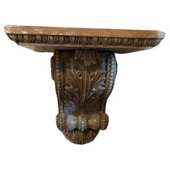 Used Wooden Carved Corbel, Wall Bracket