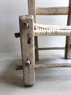 Vintage Wooden Chair from Mexico
