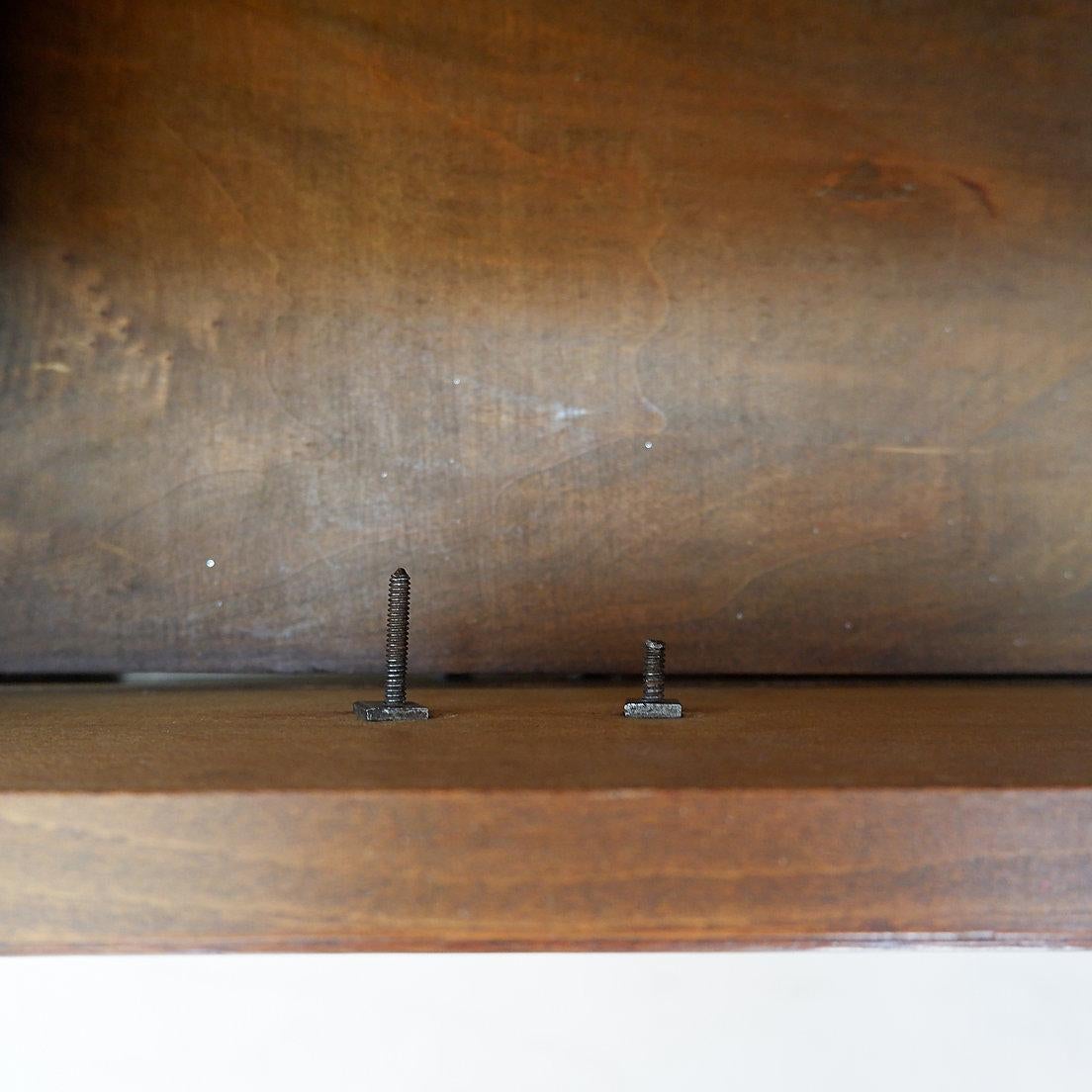 Cassettiera in legno vintage - 20° secolo in vendita 5