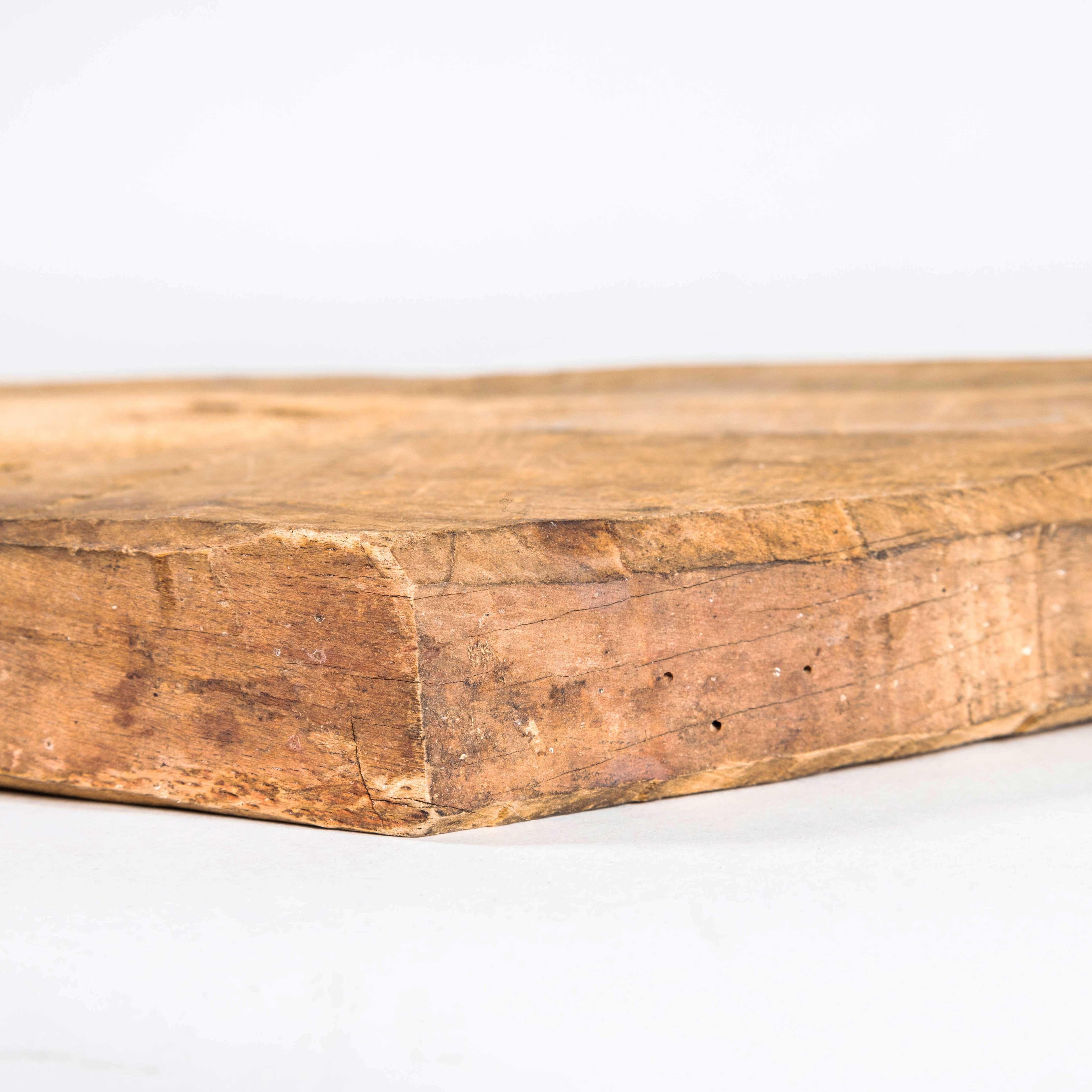 Beech Vintage Wooden Chopping Boards - Extra Large Size - Good Quantity Available For Sale