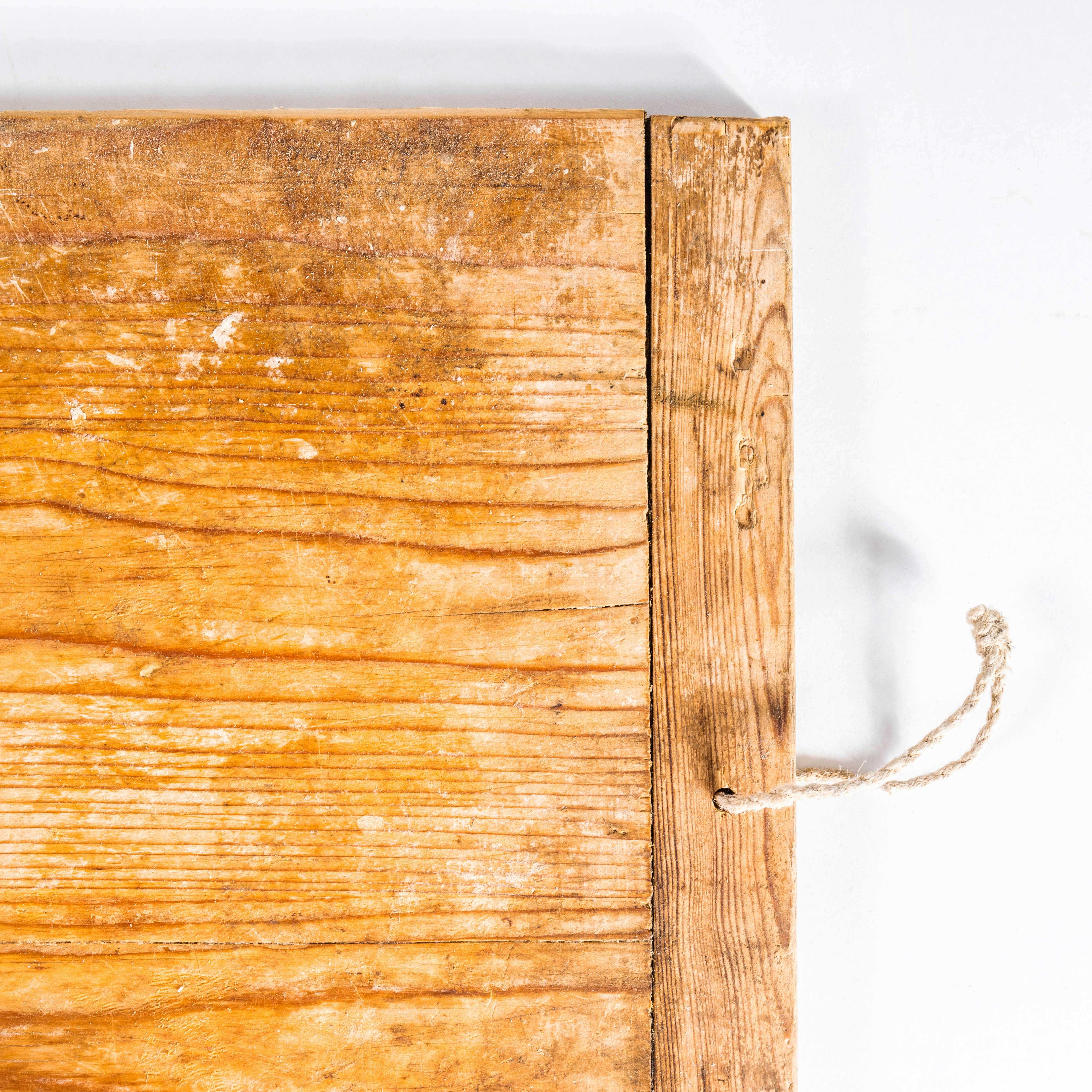 Vintage Wooden Chopping Boards - Extra Large Size - Good Quantity Available For Sale 2