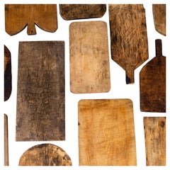 Planches de cueillette vintage en bois - grande taille - bonne quantité disponible