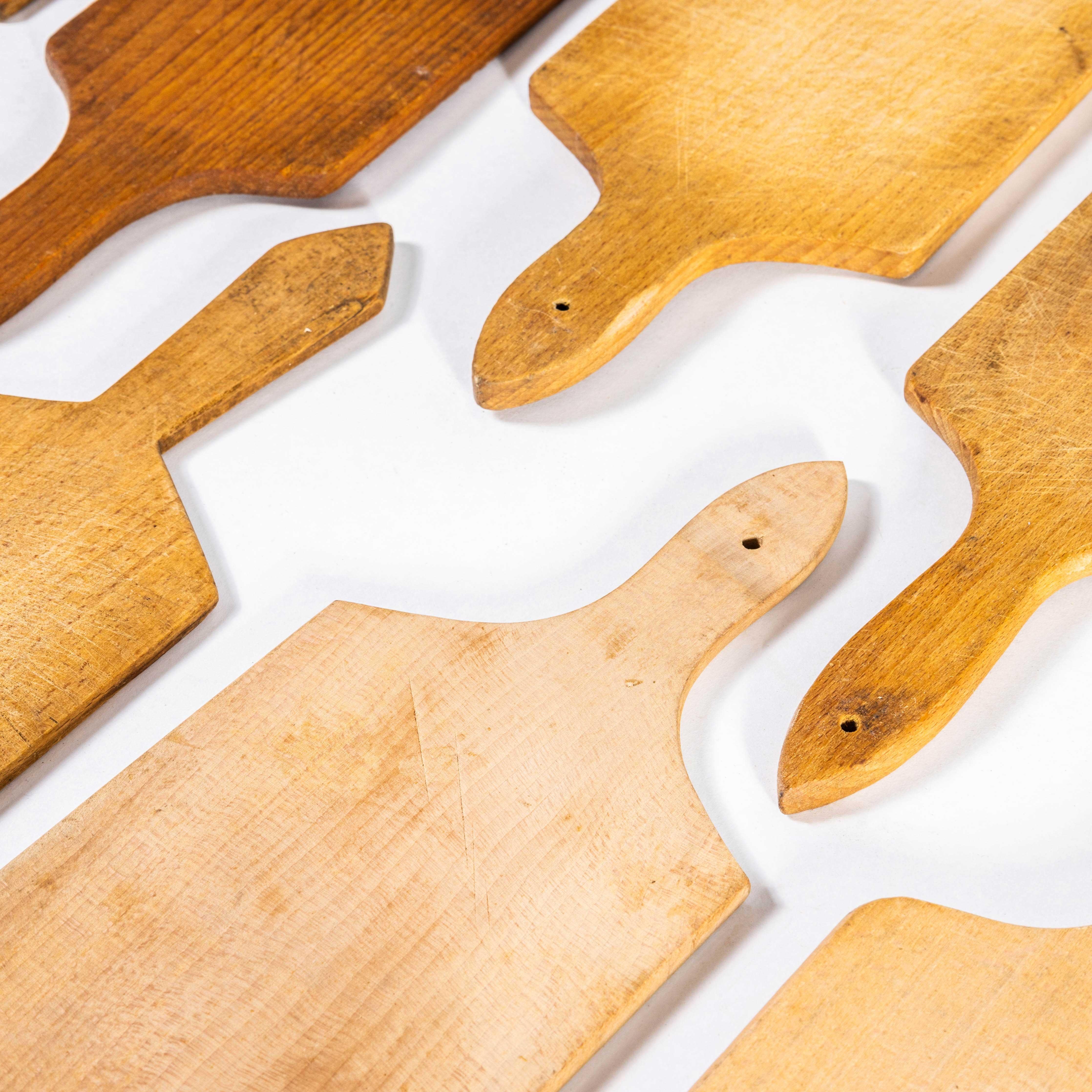 Mid-20th Century Vintage Wooden Chopping Boards - Small Size - Good Quantity Available For Sale