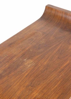 Vintage Wooden Coffee Table, Italy, 1970s