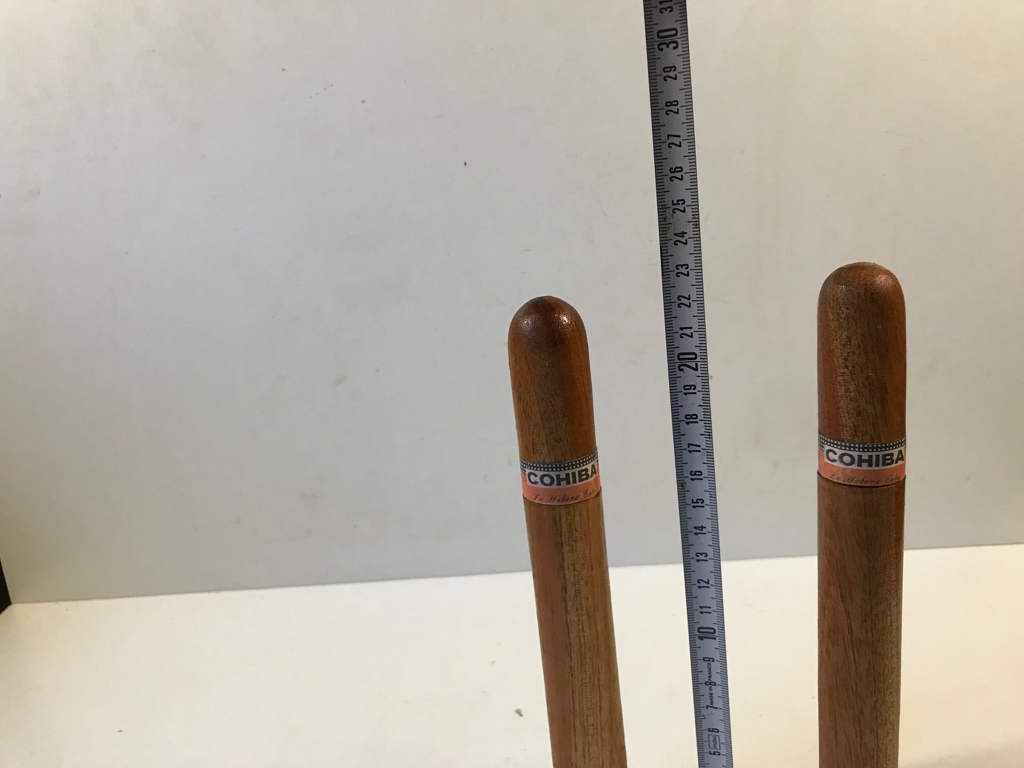 wooden cigar tube
