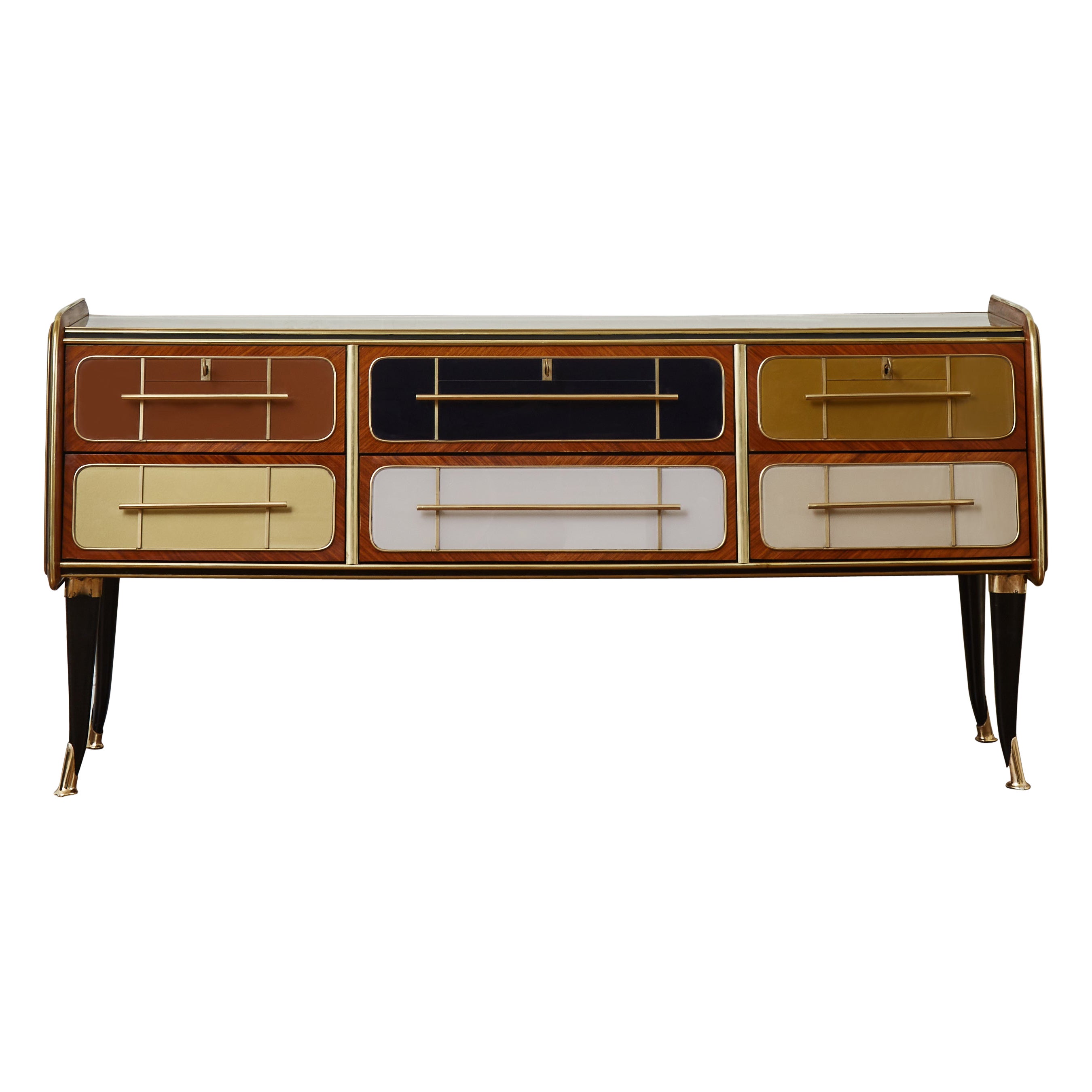 Vintage Wooden Commode, 70s