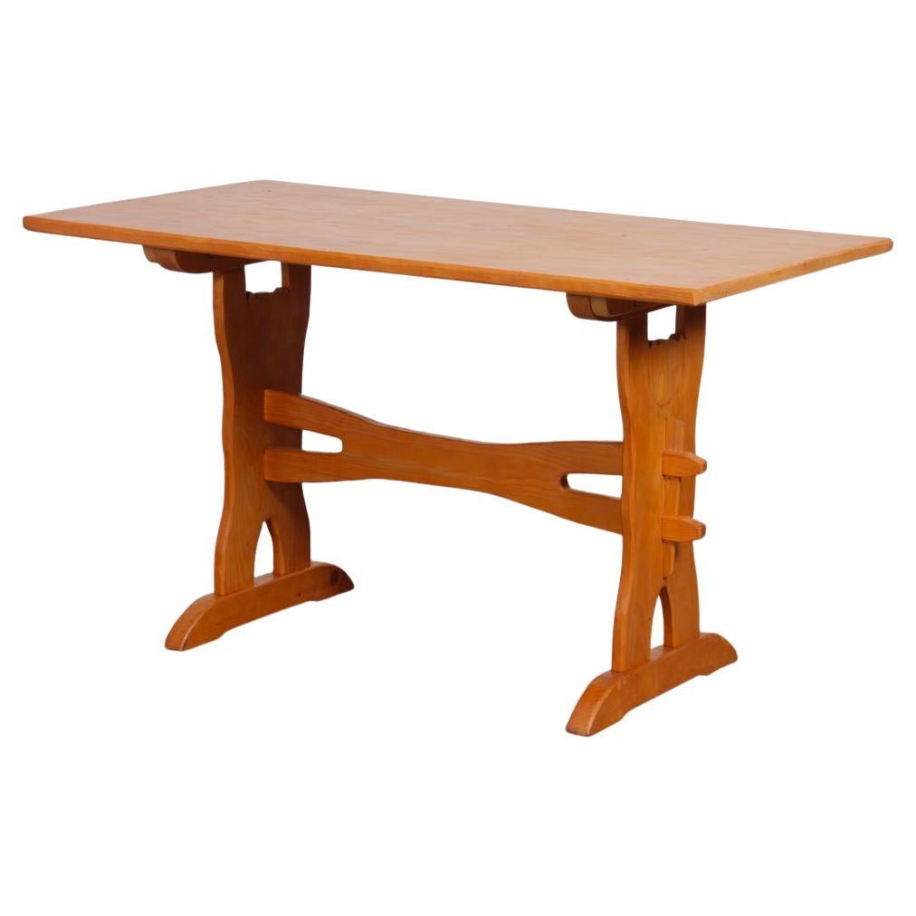 Vintage wooden dining table, 1960s