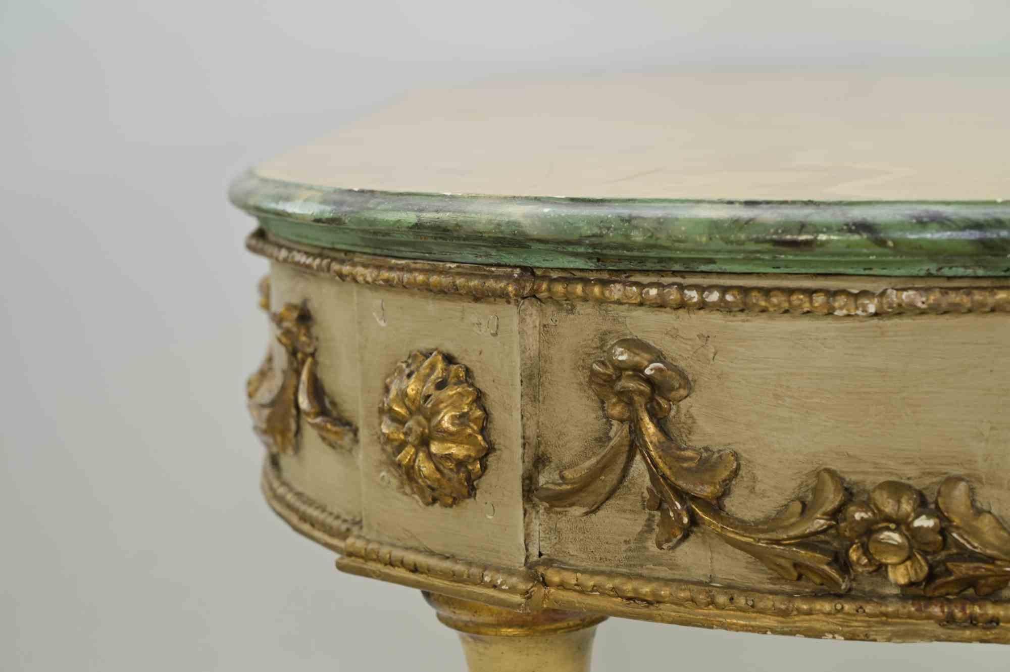 Bois Table de salle à manger vintage en bois, début du 20e siècle en vente