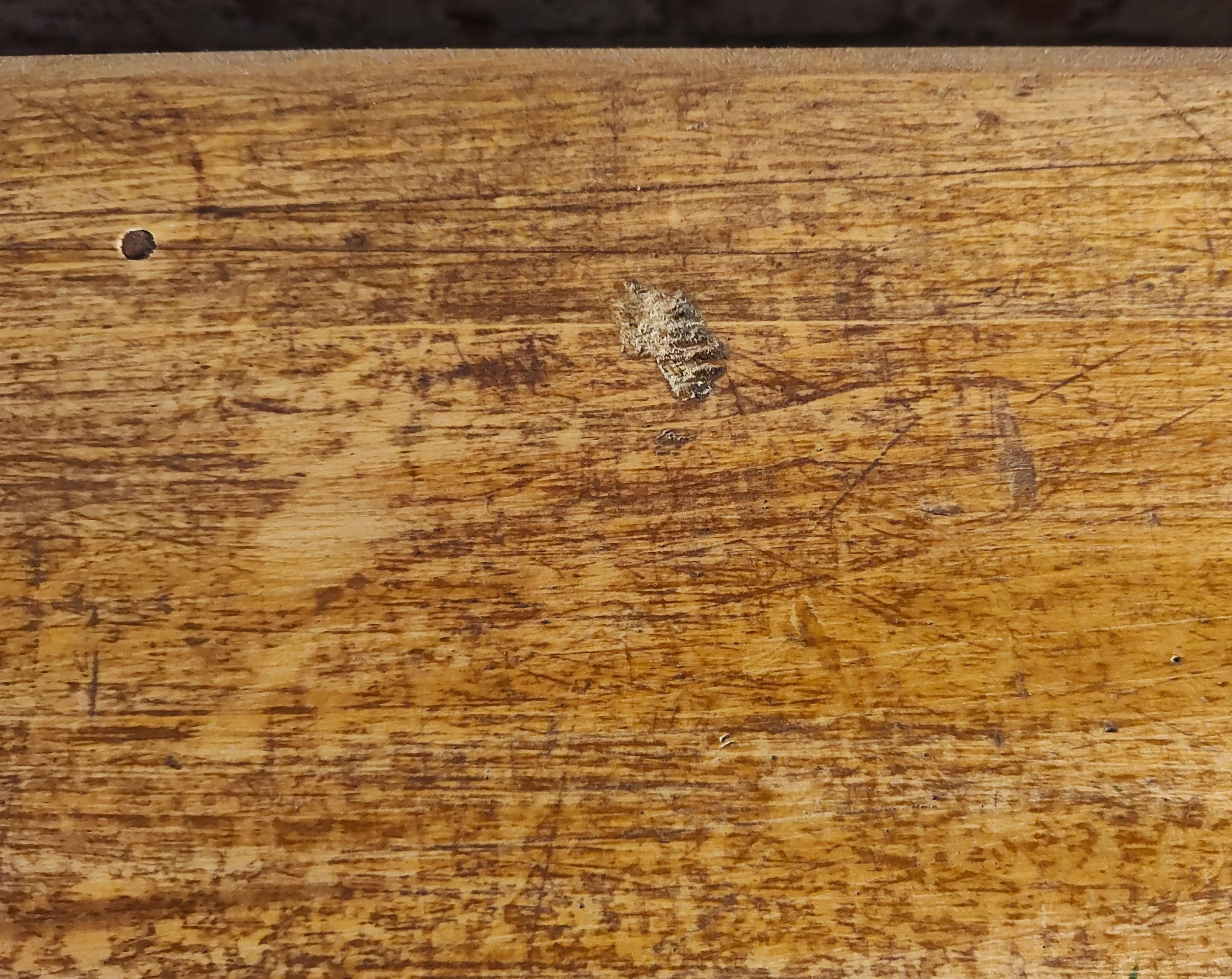 Vintage Wooden Flat File Cabinet 14