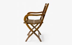 Vintage Wooden Folding Garden Chair