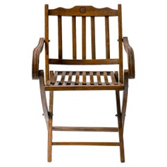 Used Wooden Folding Garden Chair