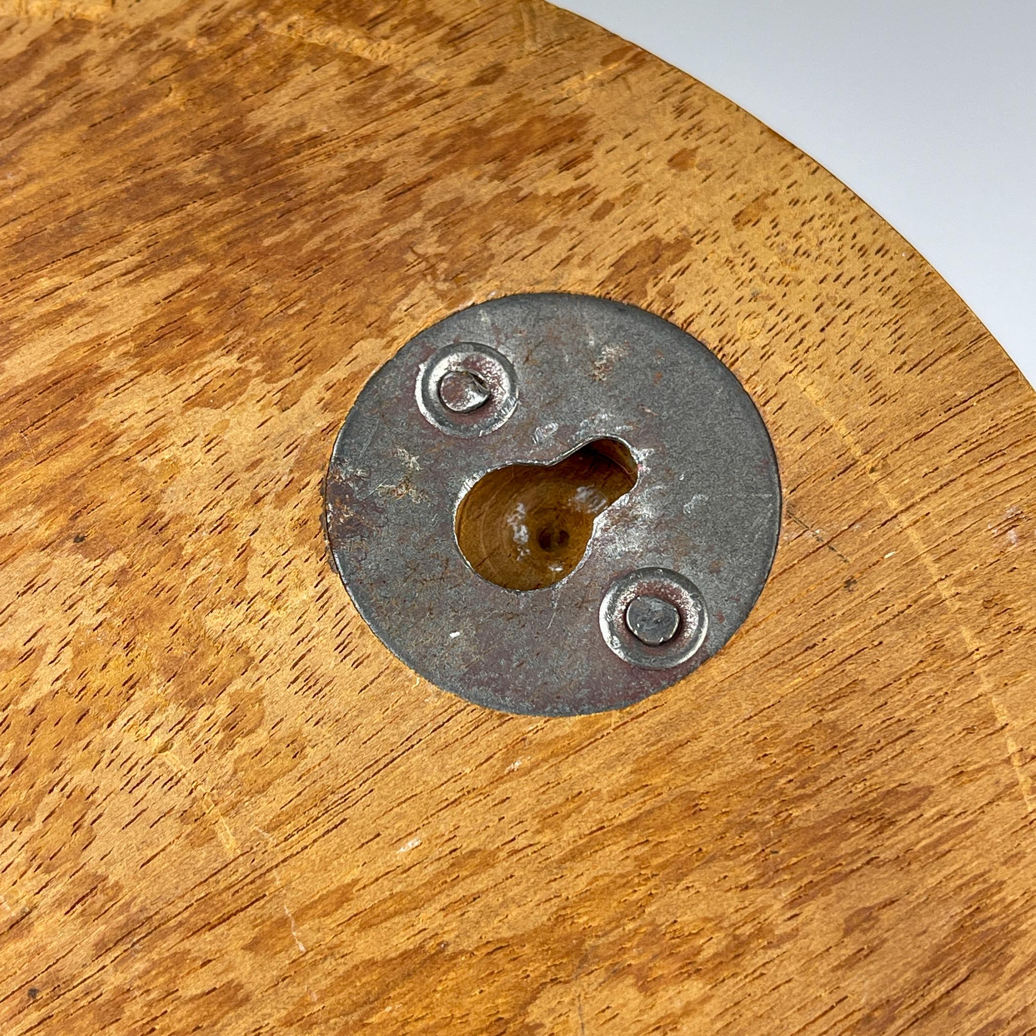 Appendiabiti vintage in legno Art Deco, Italia, anni '50, Set di 2 in vendita 9