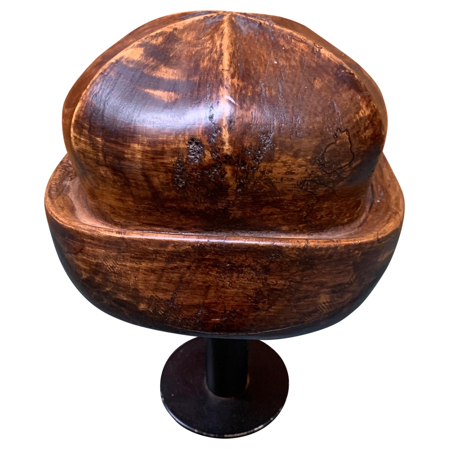 wooden hat forms