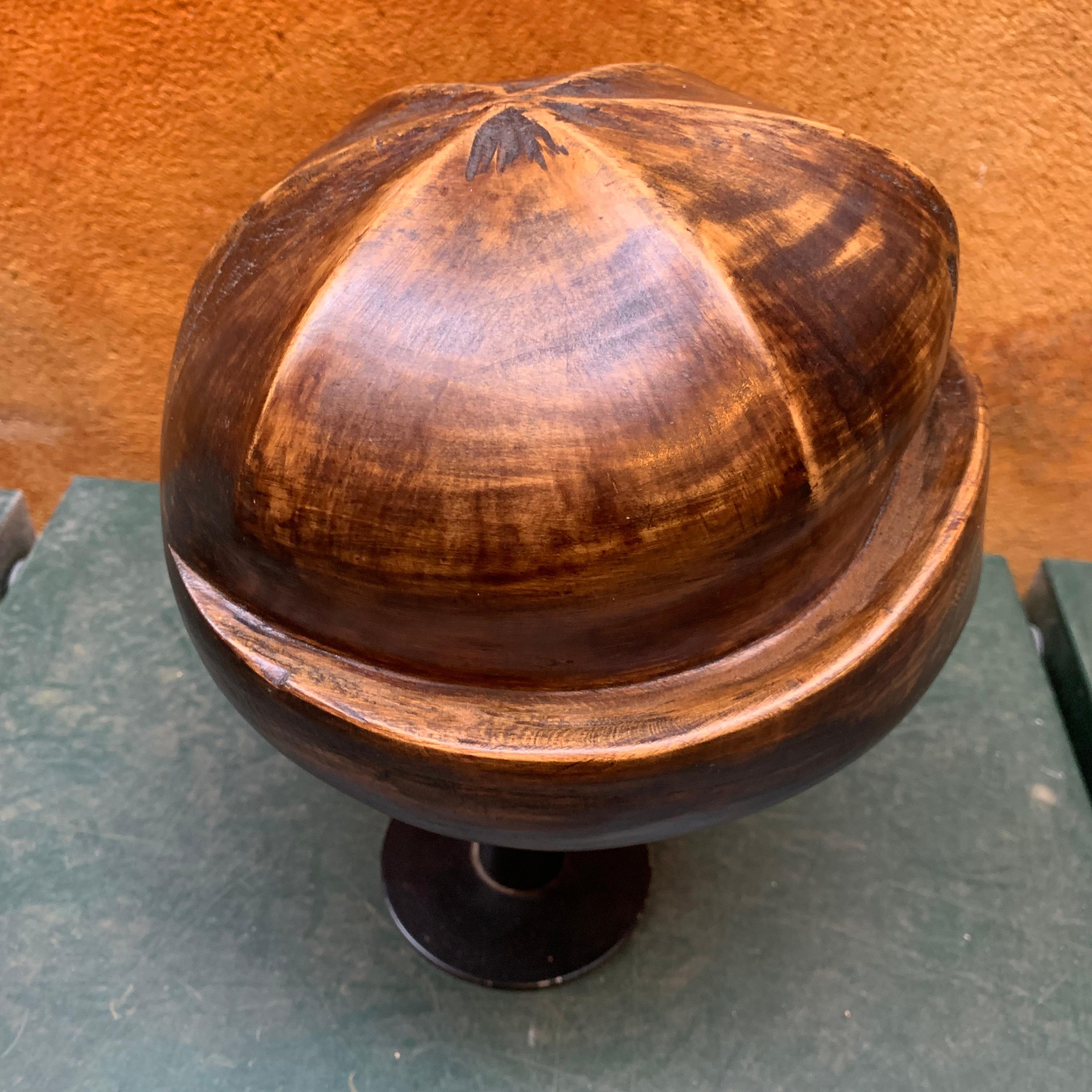 Vintage Wooden Hat Form 1