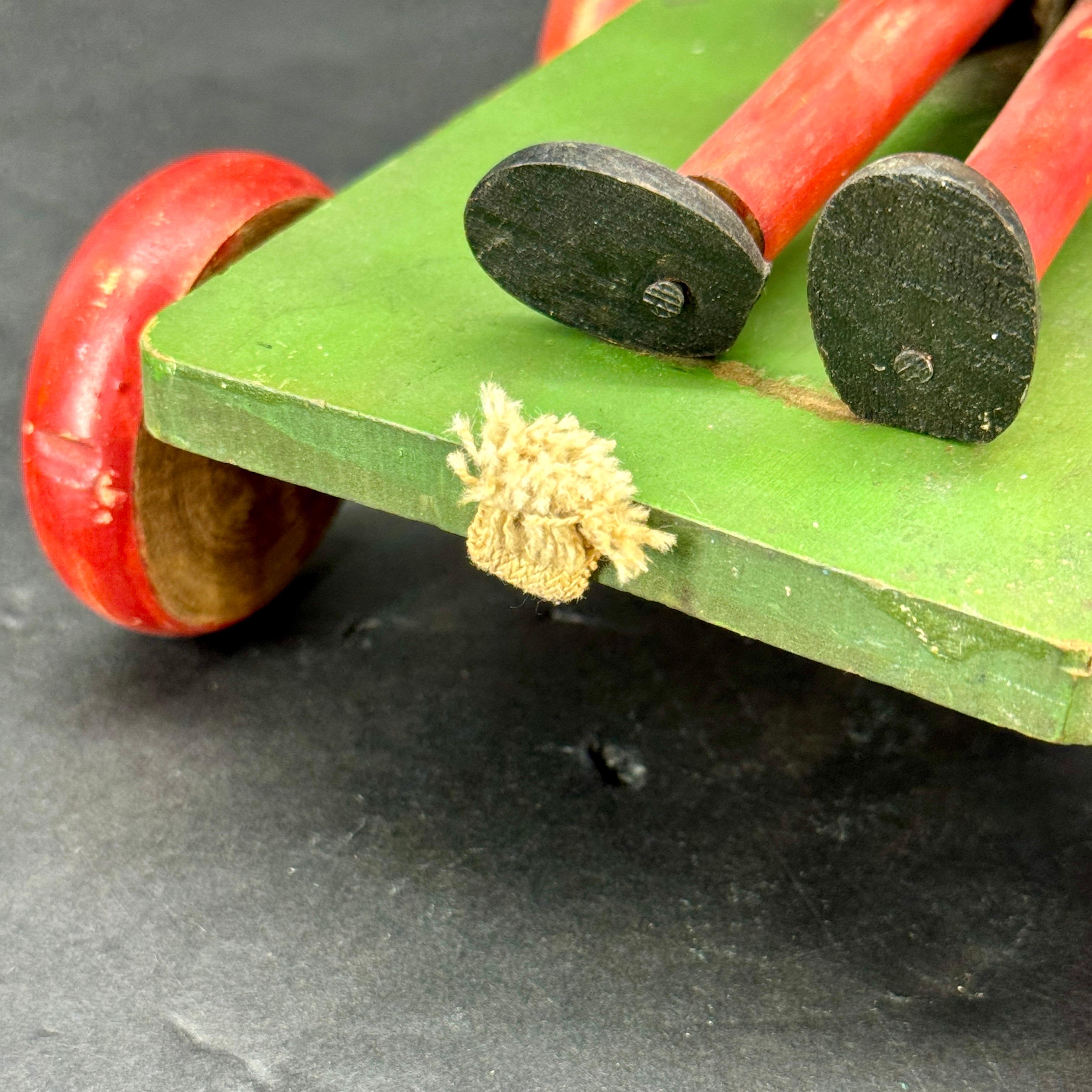 Vintage Wooden Jaymar Toy on Wheels, circa 1930 For Sale 5
