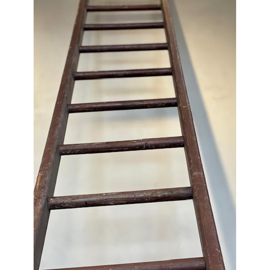 vintage library ladder