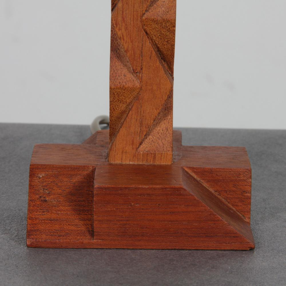 Lámpara vintage de madera años 60 Francés en venta