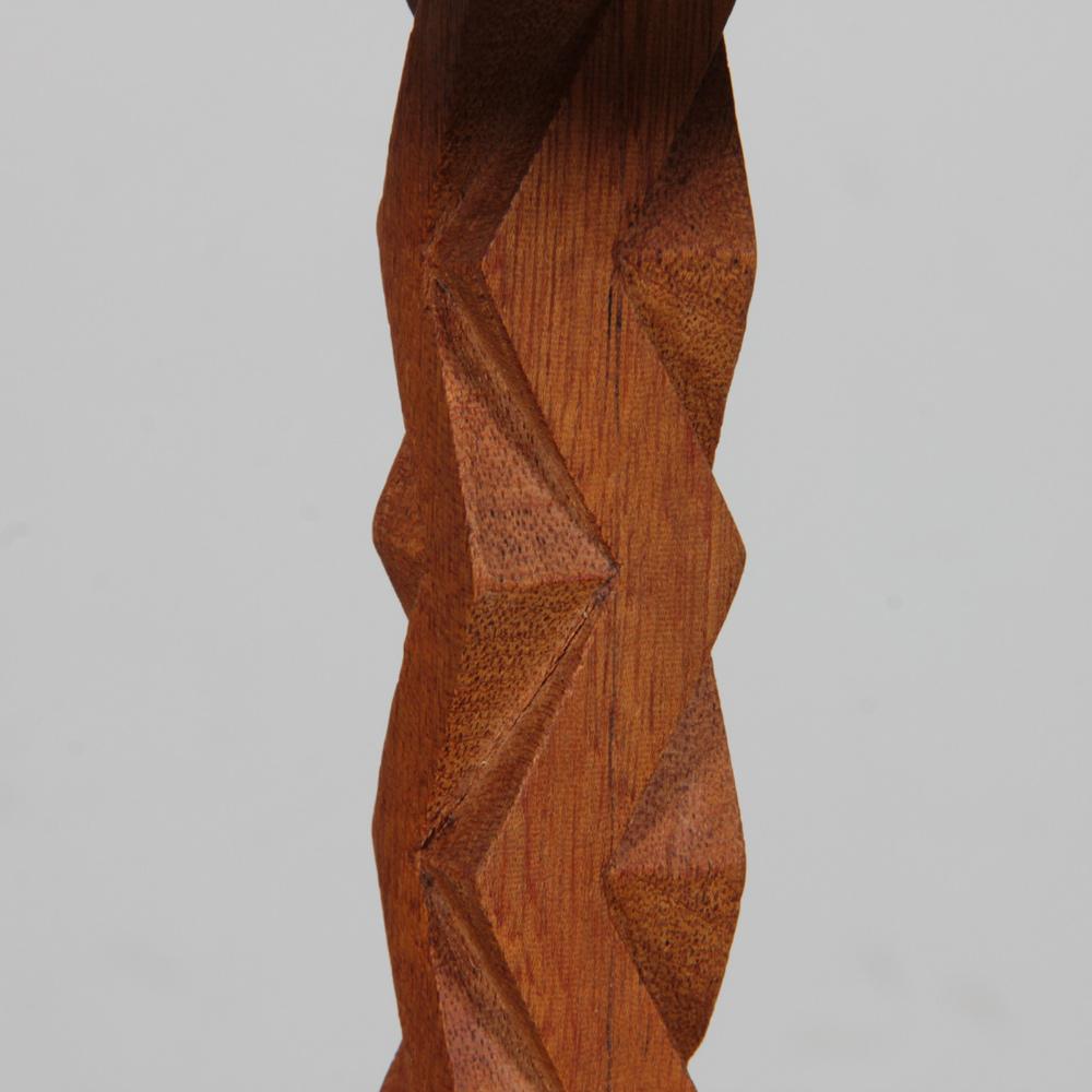 Lámpara vintage de madera años 60 en Bueno estado para la venta en MONTESSON, FR