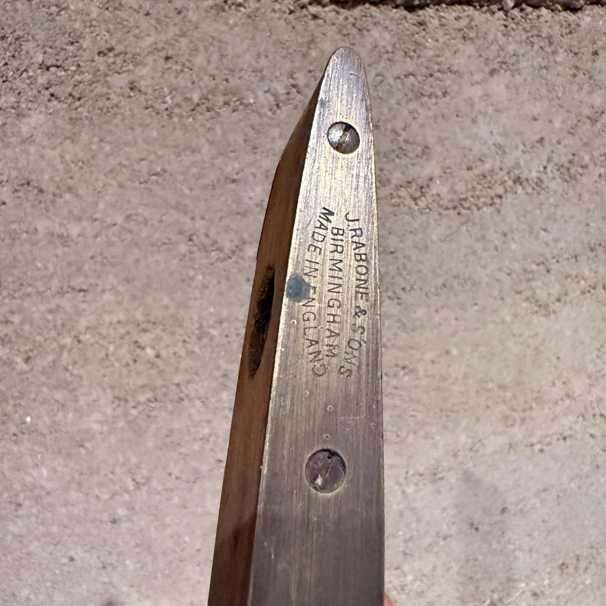 Vintage Wooden Level - Teak and Brass Dual Window Spirit Level - J Rabone & Sons For Sale 4