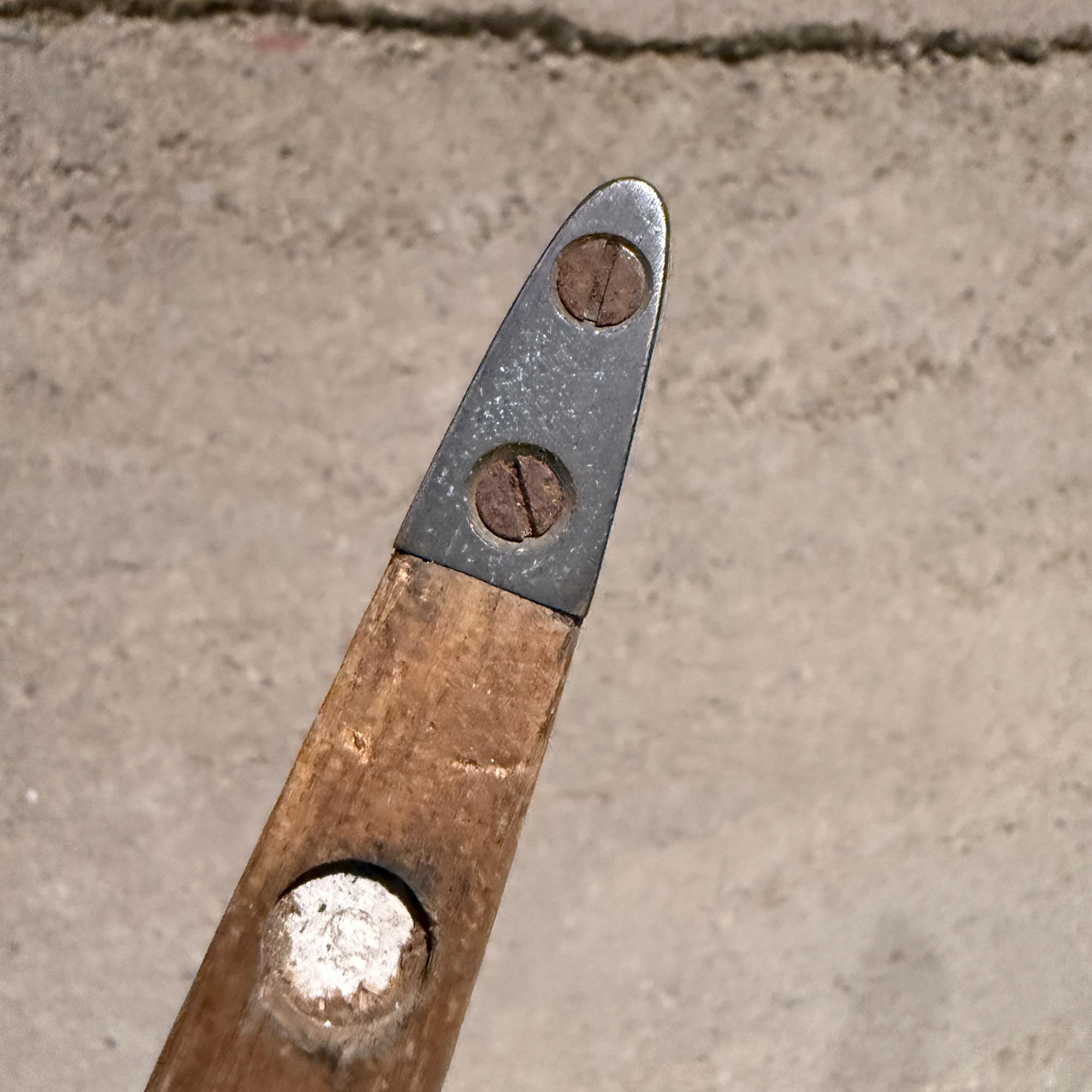 Vintage Wooden Level - Teak and Brass Dual Window Spirit Level - J Rabone & Sons For Sale 6