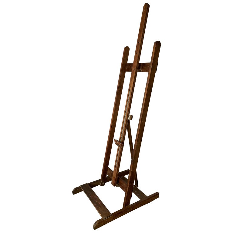 Vintage Wooden Easel For Sale 9