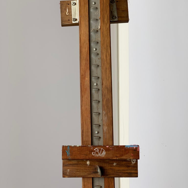 Vintage Wooden Easel For Sale 8