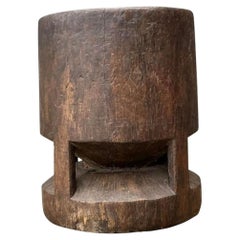 Vintage Wooden Pestle Pot