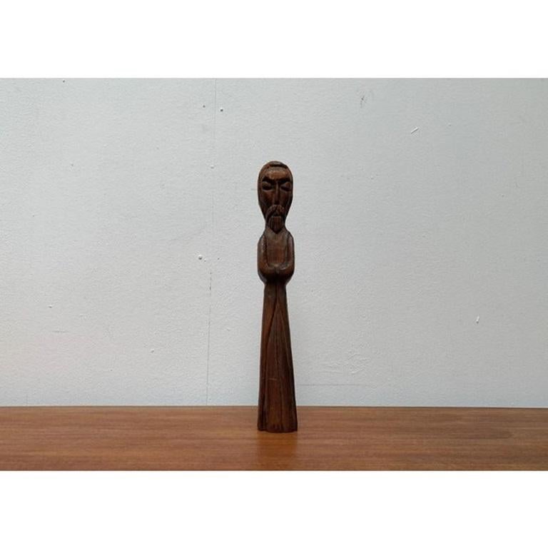Scultura sacrale in legno d'epoca in vendita 6