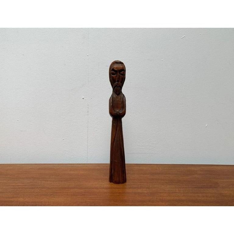 Scultura sacrale in legno d'epoca in vendita 1
