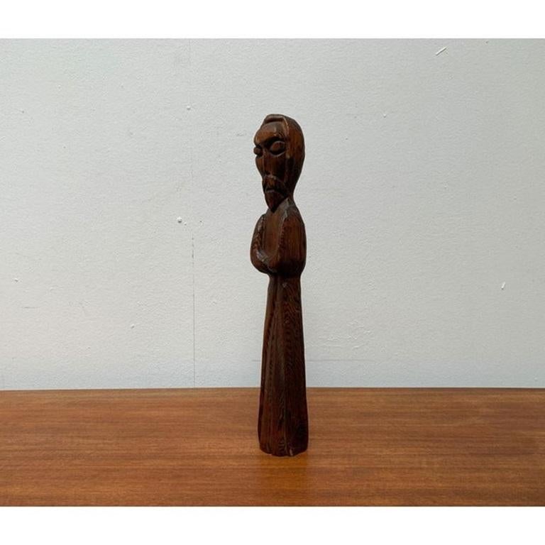 Scultura sacrale in legno d'epoca in vendita 2