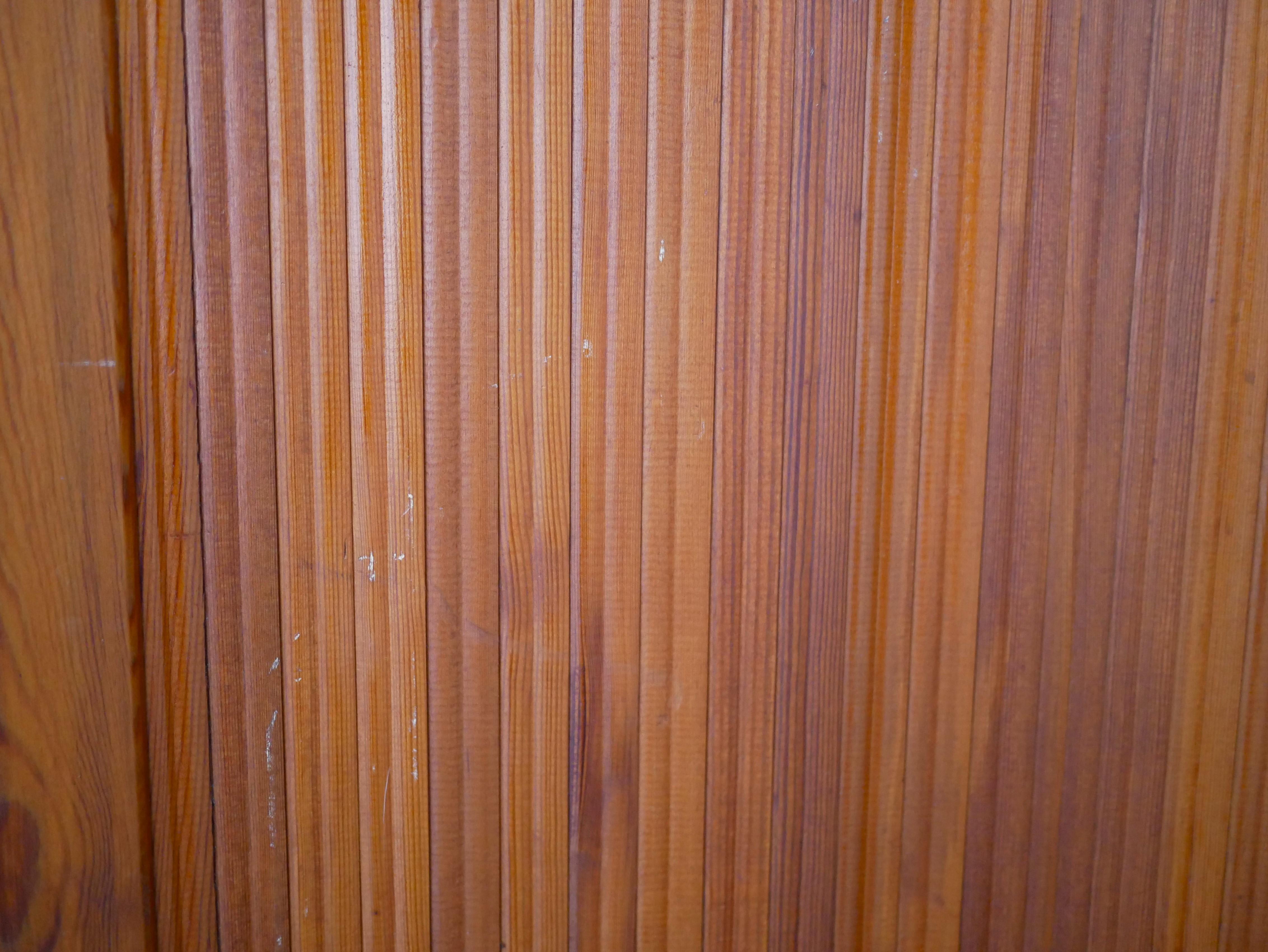 Vintage wooden screen produced by SNSA For Sale 13