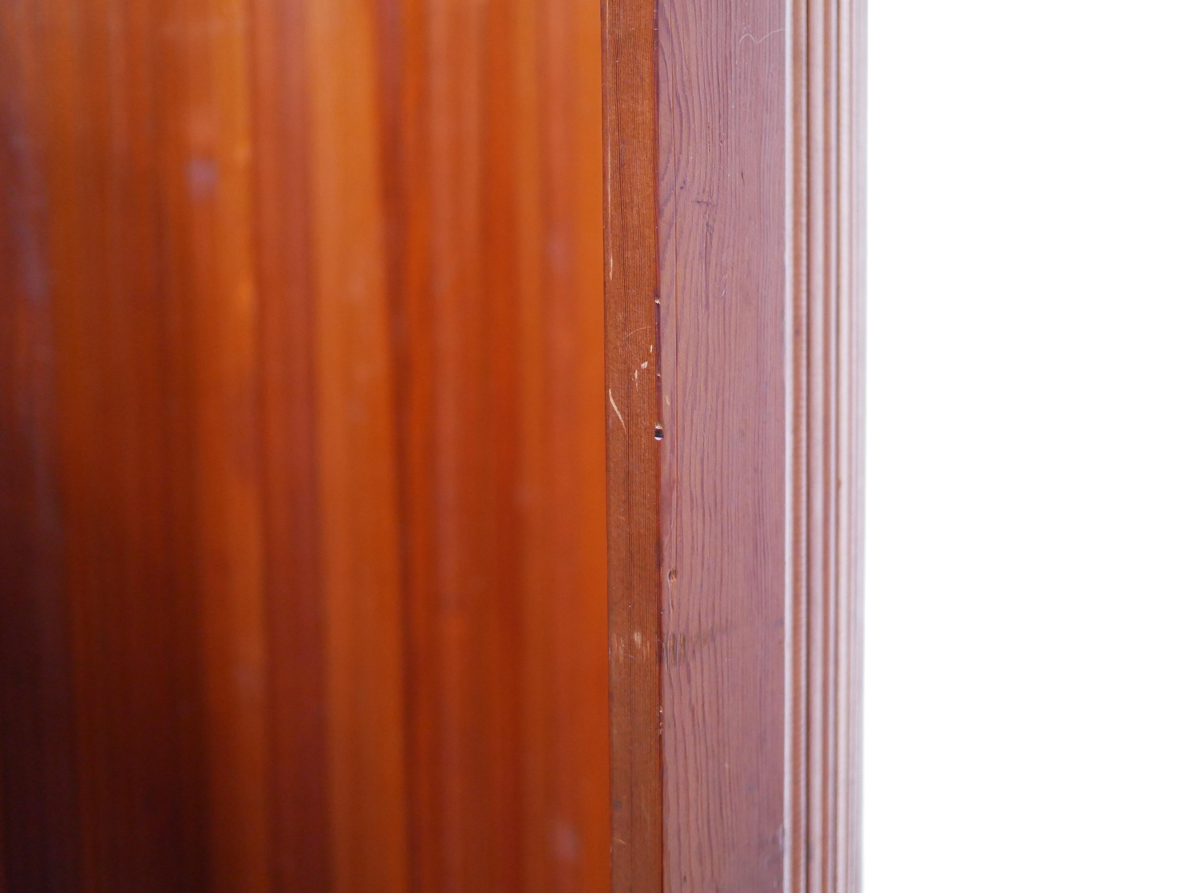 Vintage wooden screen produced by SNSA For Sale 2