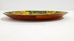 Vintage Wooden Serving Tray Mid-Century Modern Design Italy 1960/70s