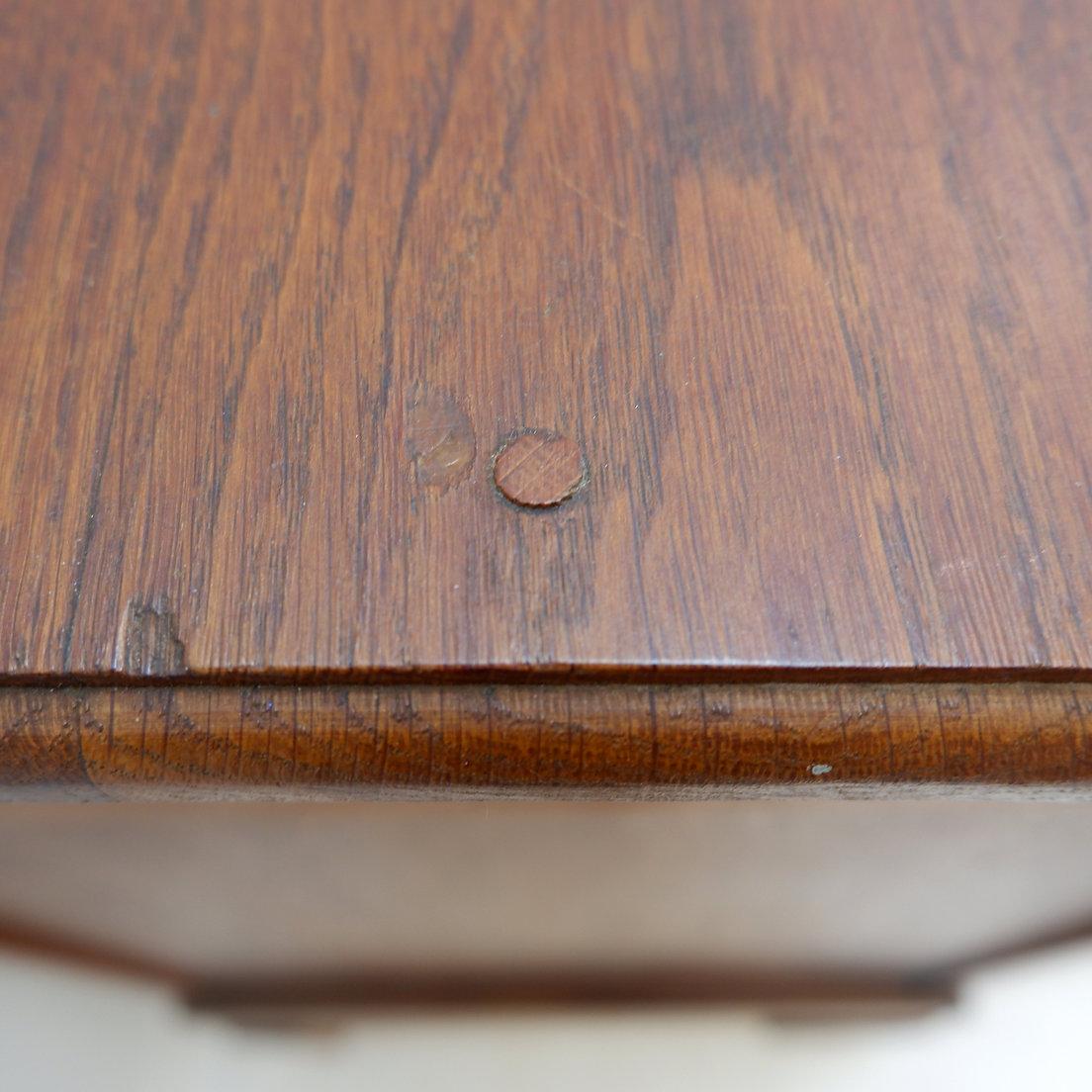 Vintage Wooden Side Cabinet - 1950s / H:105cm For Sale 4