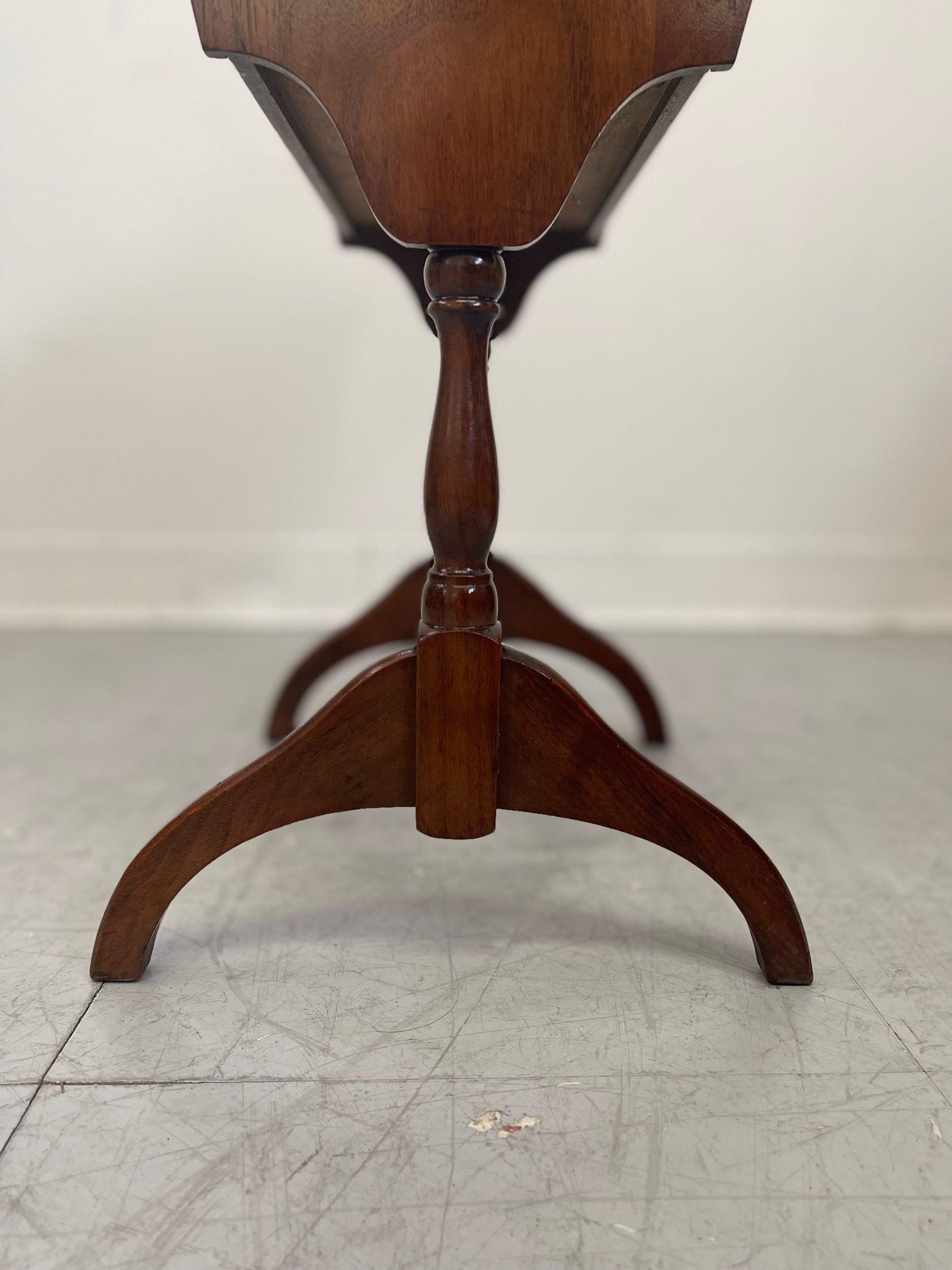 Late 20th Century Vintage Wooden Standing Sewing Cabinet. For Sale