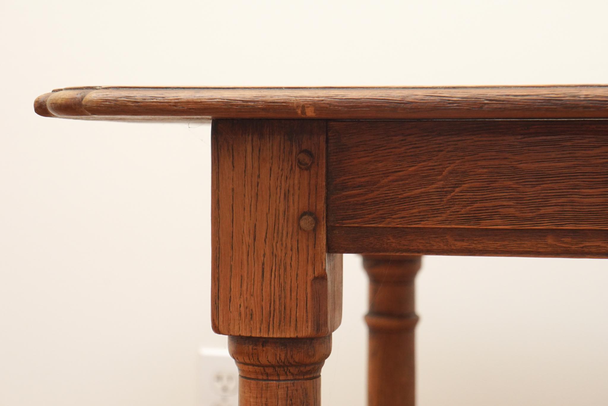 Vintage Wooden Table In Good Condition For Sale In Hudson, NY