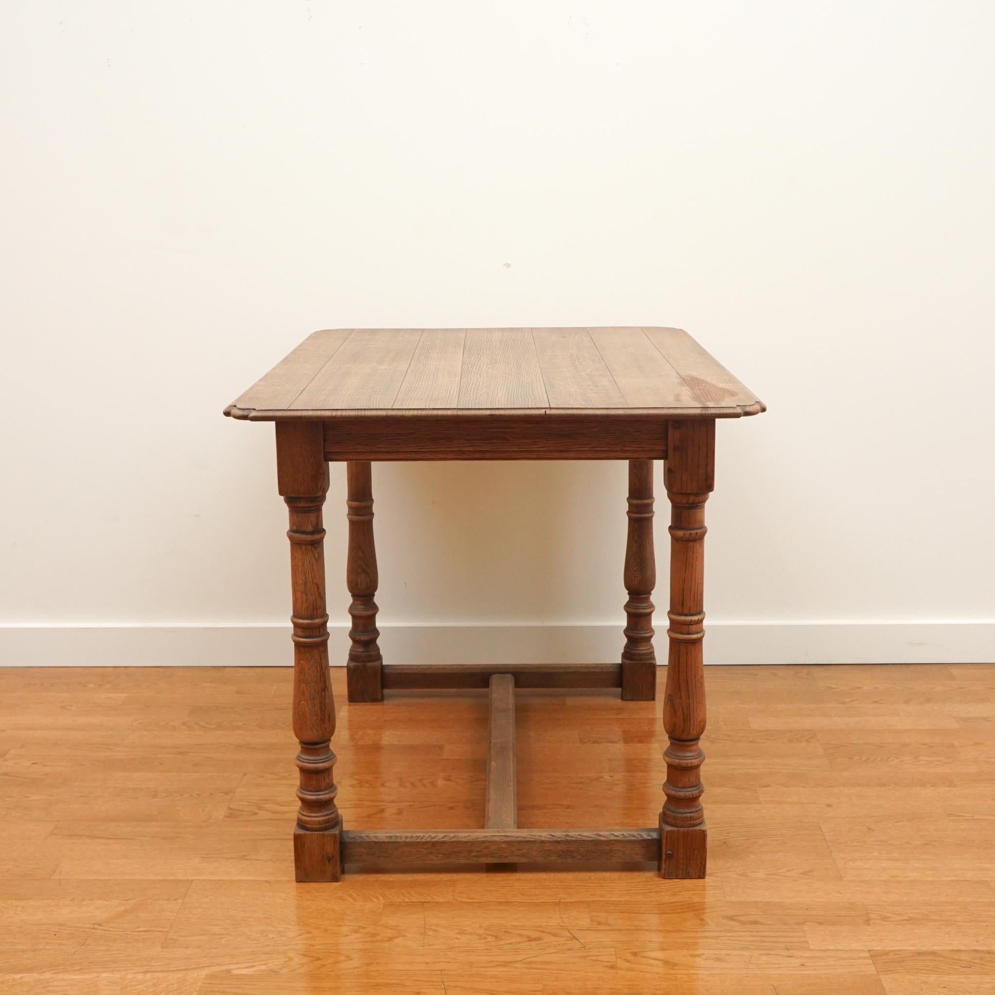 Vintage Wooden Table  For Sale 2