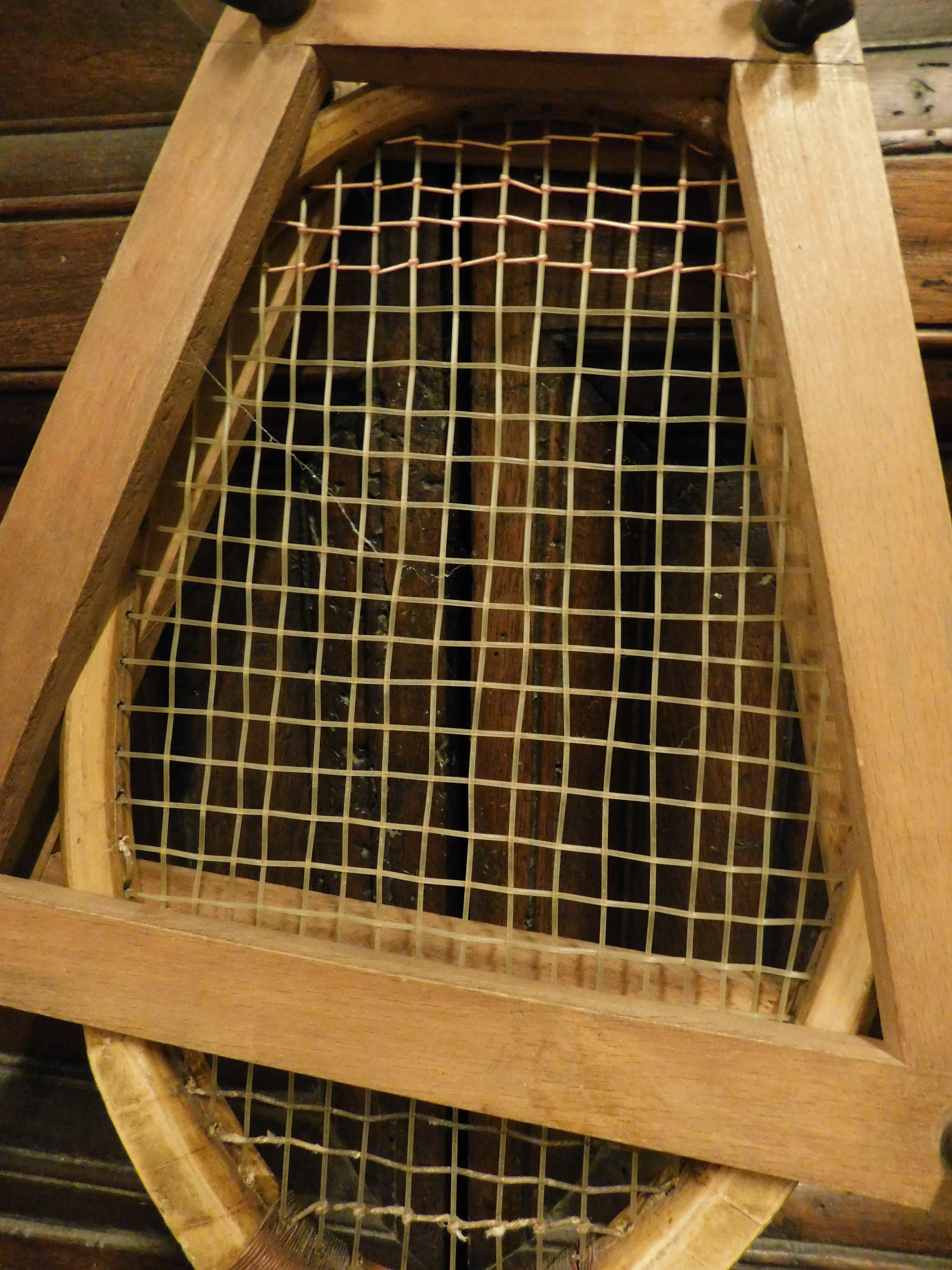 Vintage-Tennisschläger aus Holz „The riseley mexagon“, 1925 5