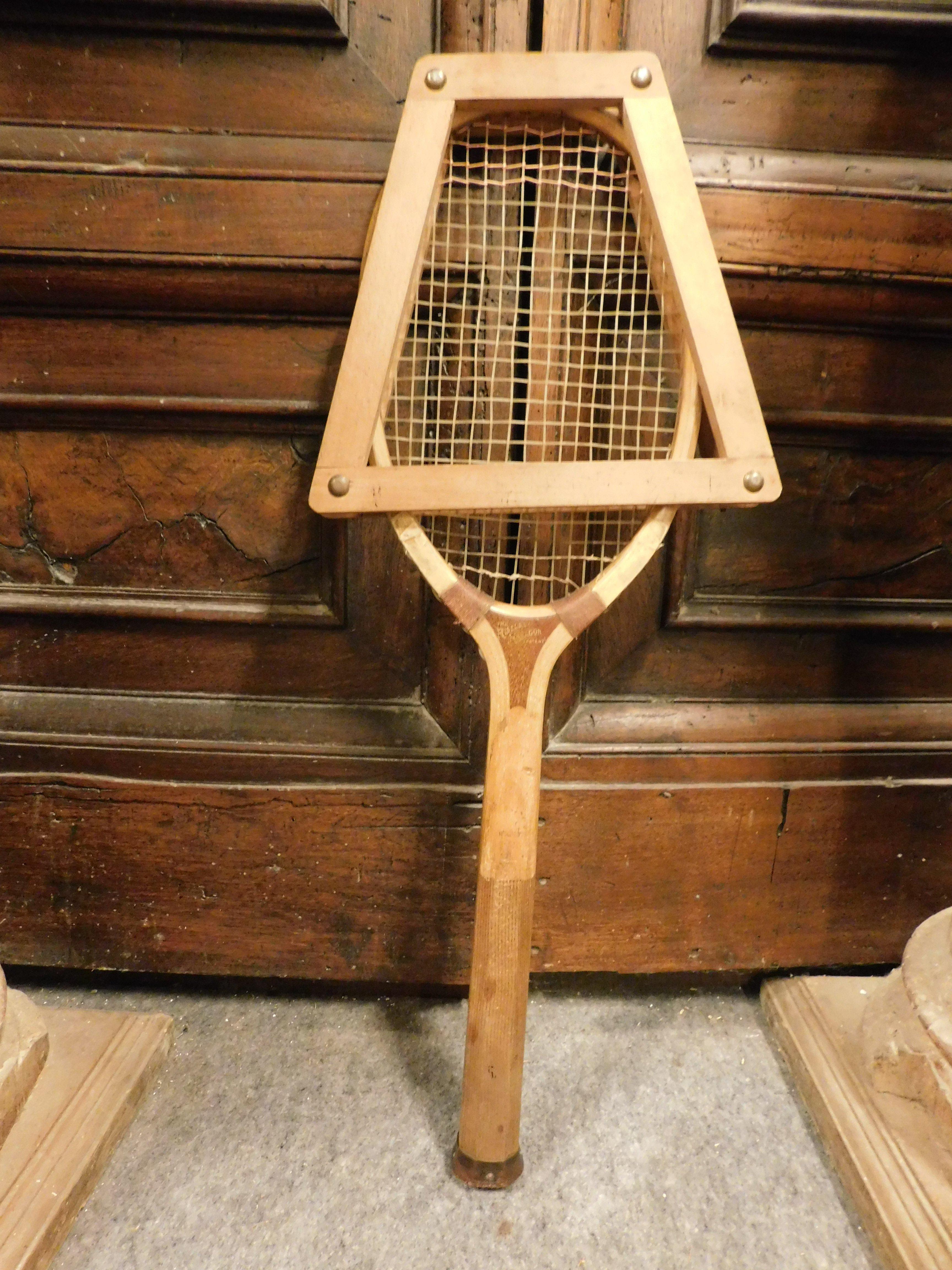 Vintage-Tennisschläger aus Holz „The riseley mexagon“, 1925 (Britisch)