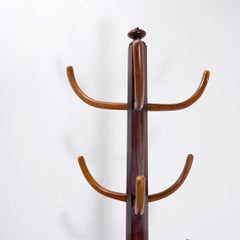Vintage Wooden Tripod Coat Stand, Mid-Century Modern, 173cm