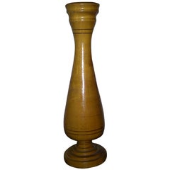 Vintage Wooden Vase