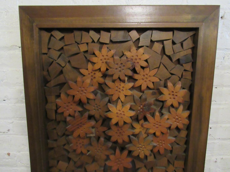 Vintage Wooden Wall Art For Sale at 1stDibs