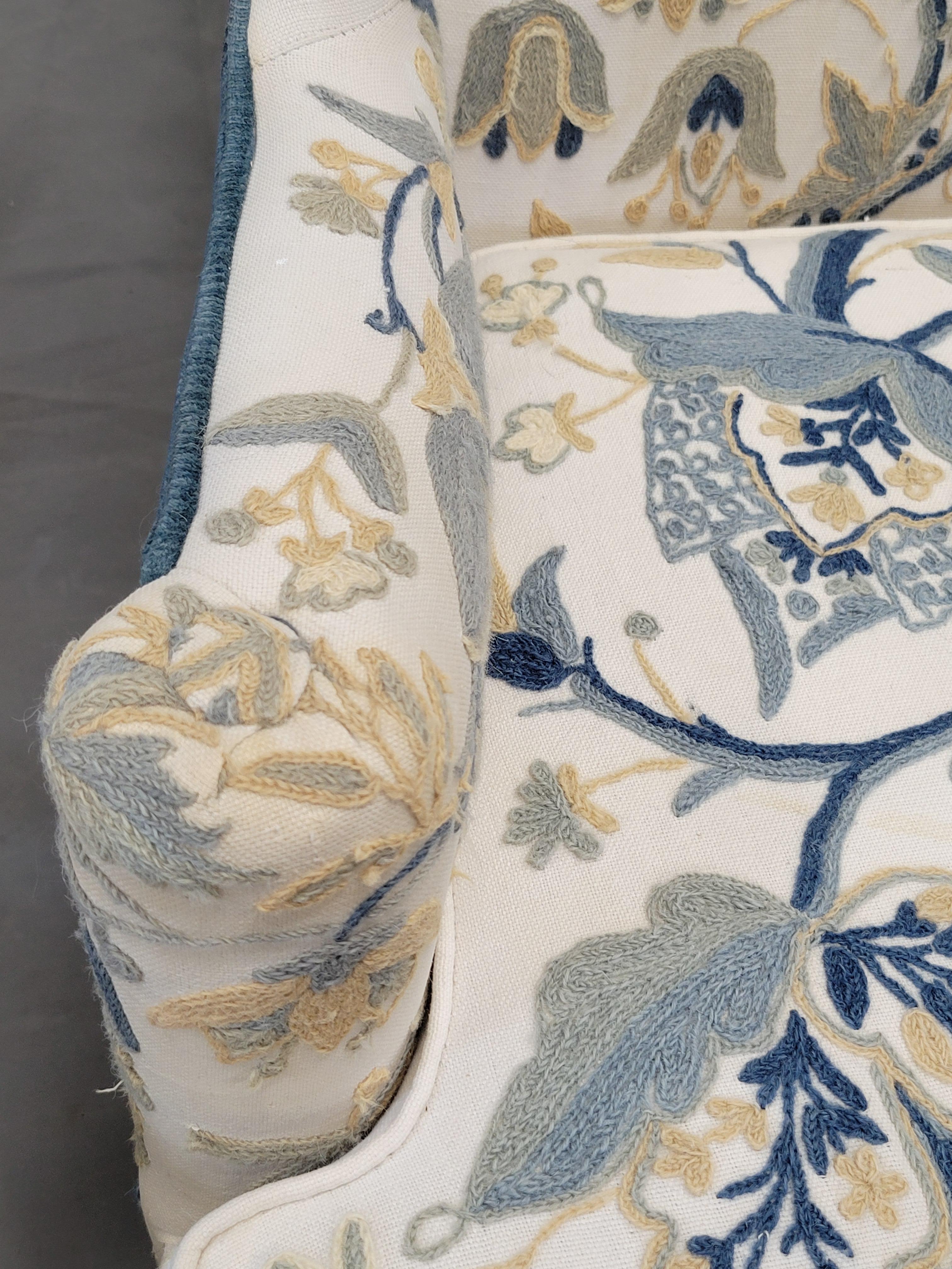 Vintage Woodmark Mary Webb Wood Blue 